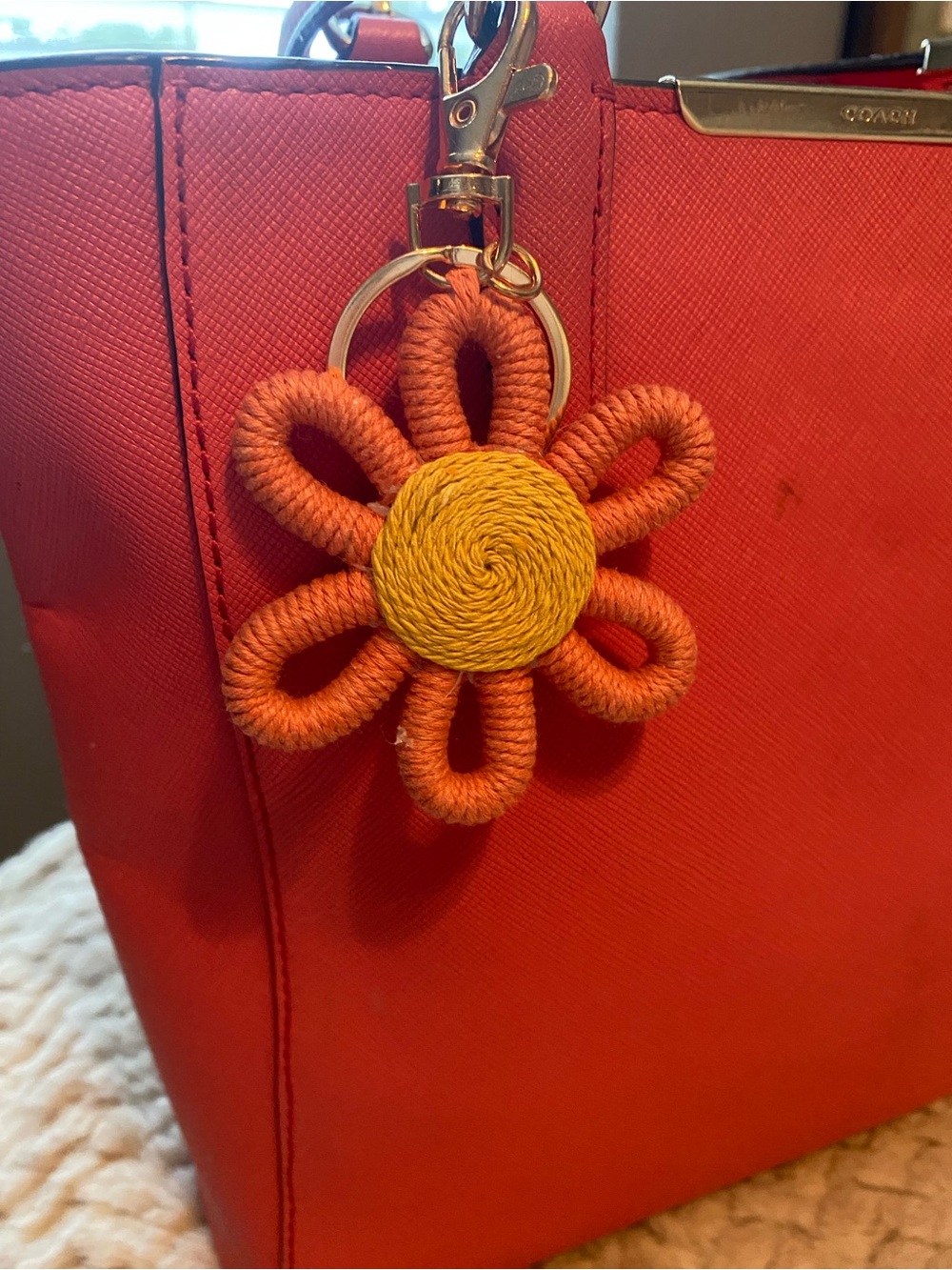 Coach Madison Saffiano leather mini North/South tote - Picture 6 of 15